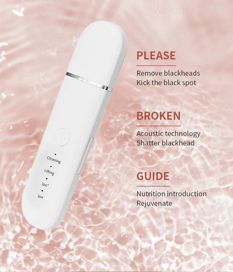 Hello Koul SonicLift Scrubber White